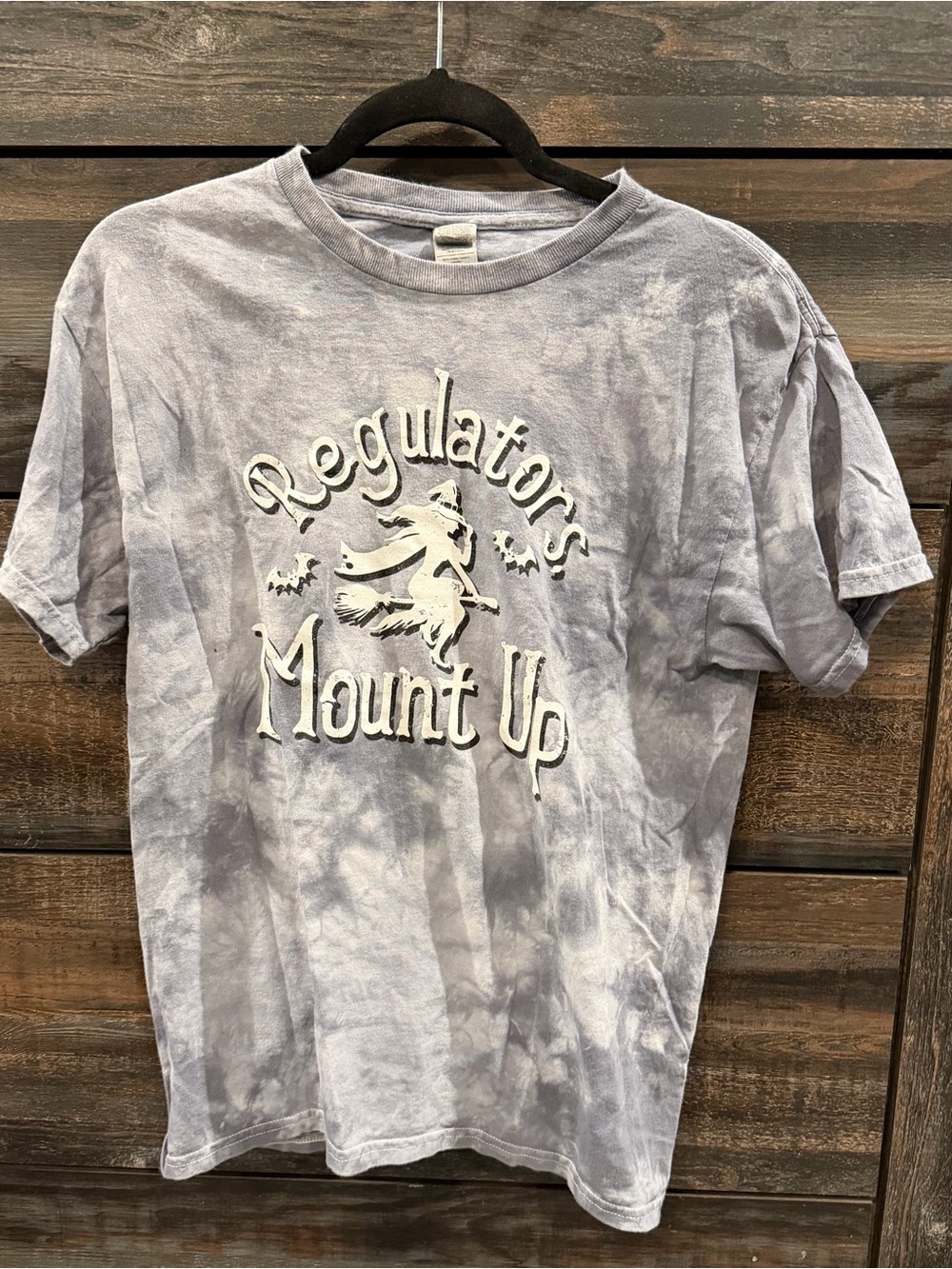 Witch Halloween Tie-Dye Short Sleeve Graphic Tee